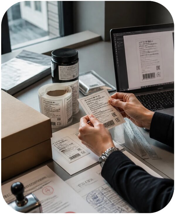 Адаптация этикетки для Китая услуги от 7775 р. | Китаист